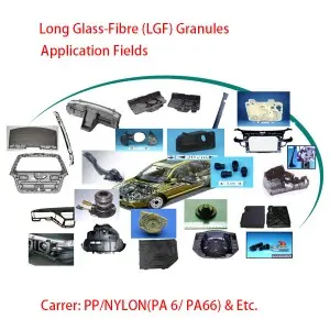 GFRP-Glass-Fiber-Reinforced-Polymer-Plastic Granules injection products
